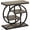 Grey, variant on GlowPlume End Table for Living Room, 4-Tier Narrow Side Table with Storage Shelves, Industrial Bedside Table for Bedroom, Wood Small Sofa Side Table with Geometric Metal Frame (1 PC, Grey)