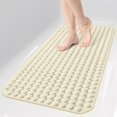 thumbnail image 1 of Alfombrilla antideslizante para bañera y ducha Othway, color beige, 90 x 40 cm, 1 of 8