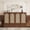 Walnut, variant on Queen Size Murphy Bed with Charging Station & 2 Storage Drawers,Folding Storage Wall Bed Furniture for Bedroom,Office,Guest Room, Espresso