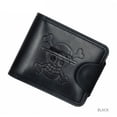 thumbnail image 4 of Cartera para hombre, gran capacidad para varias tarjetas, cartera corta de dibujos animados, 4 of 5