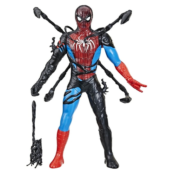 Marvel Spider-Man VenomVersus Spider-Man Liquid Shifter Figure with Accessories, 11”, Ages 4