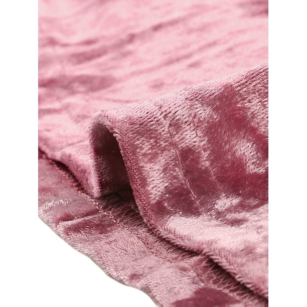 Pink velvet deals spaghetti strap dress