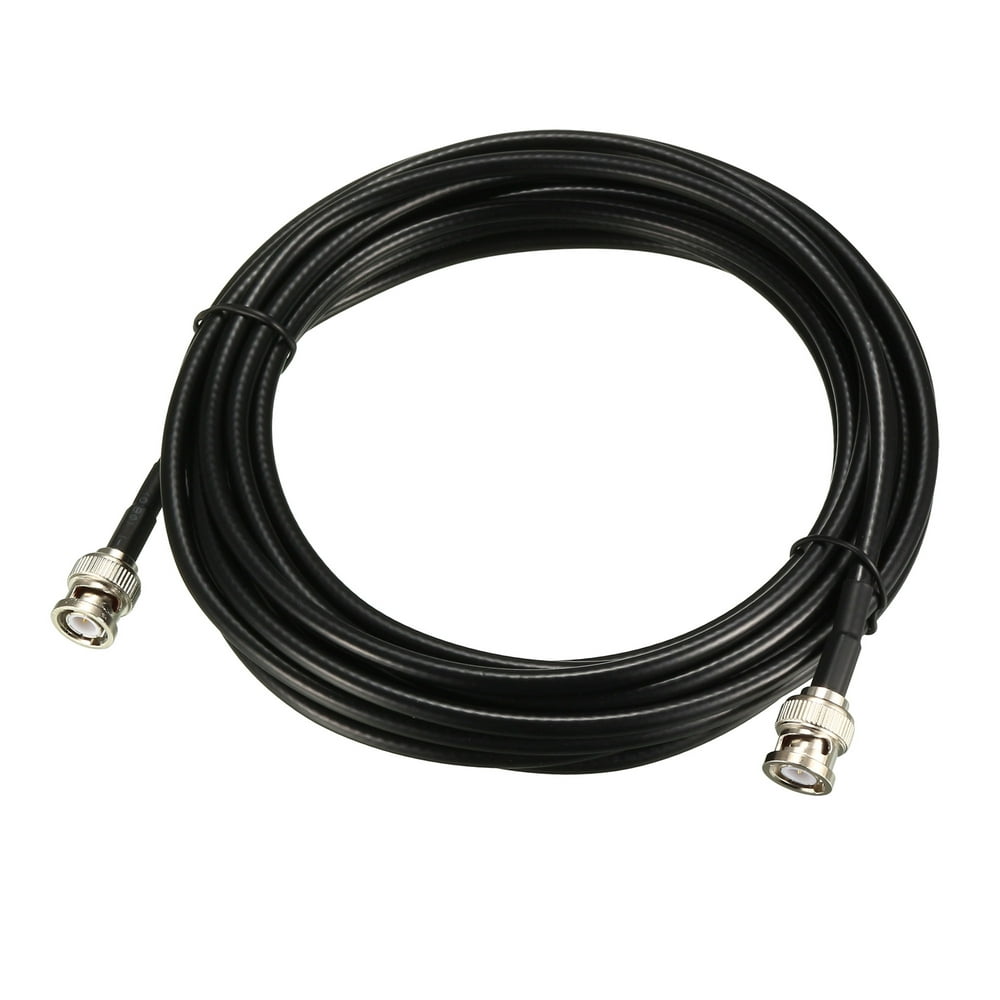 RG58 Coaxial Cable with BNC Male to BNC Male Connectors 50 Ohm 15ft