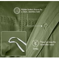 thumbnail image 6 of RUVANTI 100% Cotton Duvet Cover Waffle Weave - Big Box - Olive Green - King - 3 Pieces, 6 of 8