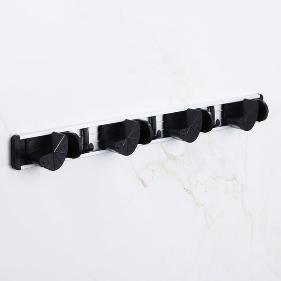 WHAMVOX  Broom Mop Holder Tidy Organizer over The Door Storage Garage