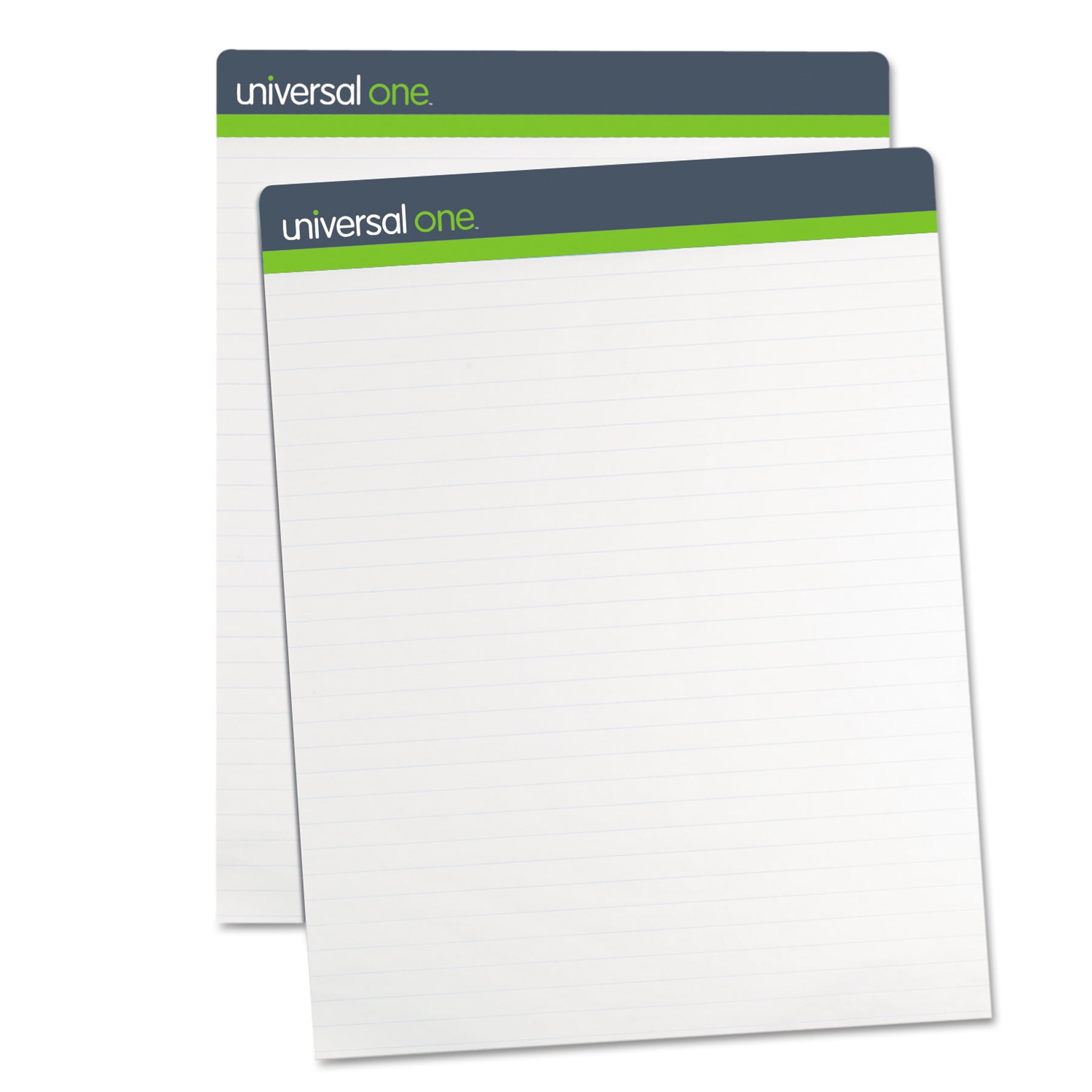 Universal Renewable Resource Sugarcane Based Easel Pads, 27' x 34', White, 50 Sheets, 2 Per Carton