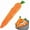 1Pcs, variant on Giant Carrot Dog Toy, 29.53 In Large Stuffed Carrot Design, Durable Plush Toy with Multi-Squeaks for Small Medium Large Dogs, Calming Games