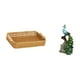 thumbnail image 5 of Cestas de almacenamiento,Cestas de almacenamiento de cocina tejidas con asas hechas a mano,Figura de escritorio,Estante de estatua de pavo real para escritorio,decoración del hogar,Figura, 5 of 8