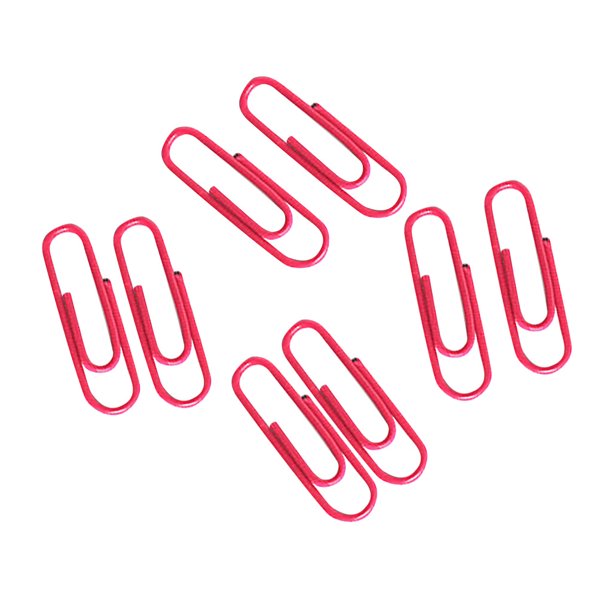 Tuscom 100pcs Hot Pink Office Paper Clip School Supplies Study Article Walmart Com Walmart Com