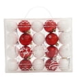 thumbnail image 1 of Laklulu Adornos de bolas de Navidad Adornos navideños colgantes decorativos Juego de bolas de Navidad para árbol de Navidad, 1 of 5