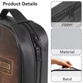 thumbnail image 6 of FKELYI Bible Cover with Handle Faux Leather Bible Case Brown Lion Lanb Cross Print Book Cover with Zipper Pocket for Prayer Study Christian Bag Book Organzoer Holder, 6 of 6