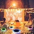 thumbnail image 5 of Sunflower Floating Lights, Flower Floating Pool Lights, 1 Pack Solar Pool Lights, IP68 Waterproof LED Pond Lights, Infrared Remote Control for Pool, Lawn, Party Decoration, 5 of 7