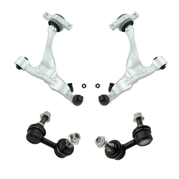 Front Lower Control Arms Ball Joints & Sway Links for Infiniti M35 M45 New PSA64547