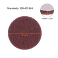 thumbnail image 2 of 8 Packs Drill Power Brush 2 inch Tile Scrubber Scouring Pads 320-400 Grit for Household Cleaning, 2 of 6