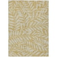 thumbnail image 2 of Addison Rugs Chantille Indoor/Outdoor Transitional Floral Gold Washable Rectangle Rug, 3' x 5', 2 of 6