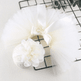 thumbnail image 2 of Ylsteed Newborn Girl Photoshoot Outfit Lace Tulle Tutu Skirt With Headband, Infant Princess Costume For 0-3 Months Baby Photo Prop, 2 of 9