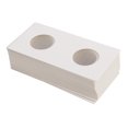 thumbnail image 1 of 50pcs 20.5mm 2x2 Cardboard Mylar Holders , Protection Display Collection Organizer, 1 of 8