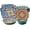 16 Pcs-3, variant on Baxluxe 16 Pieces Dinnerware Sets of 4, Bohemian Design Scratch Resistant Plates and Bowls Set, Microwave & Dishwasher Safe Tableware Set, Dinner Set for Salad, Pasta, Dessert,Steak, Appetizers