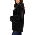 thumbnail image 2 of KOGMO Women's Soft Faux Fur Zip Up Jacket with Pockets Relaxed Fit, 2 of 4