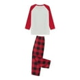 thumbnail image 6 of DuAnyozu Christmas Family Matching Pajamas Sets Holiday Pajama PJ Sets Xmas Jammies for Family, 6 of 10