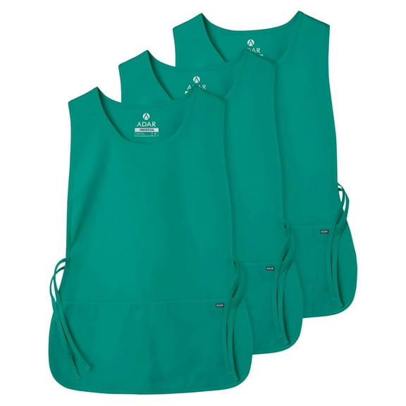 Adar Universal Cobbler Apron 3 Pack - Unisex Cobbler Apron Regular Surgical Green