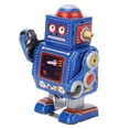 thumbnail image 1 of Juguete De Relojería Vintage, Robot De Cuerda Hecho A Mano, Decorativo, 1 of 7