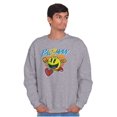 thumbnail image 5 of PACMAN Vintage Retro Video Game Sweatshirt for Men or Women Brisco Brands S, 5 of 6