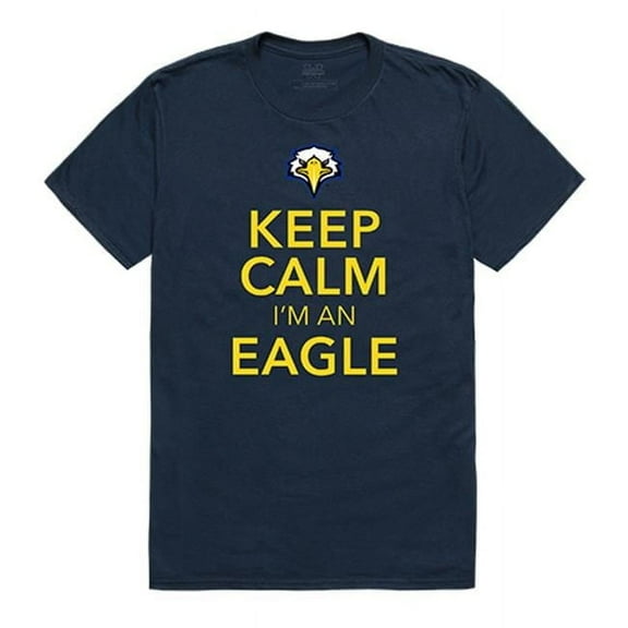 W Republic Apparel 523-134-BGT-04 Morehead State Keep Calm Mens Tee, Navy - Extra Large