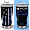 thumbnail image 6 of Gifts for Brother Tumbler, Brother Birthday Gifts, Brother Gifts from Sister, Best Gift Idea for Brother Men Him, Funny Brother Gift From Brother Sister, Brother American Flag Gift Coffee Cup 20oz 1PC, 6 of 6