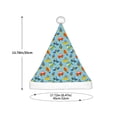 thumbnail image 3 of Fuzoiu Artoon Transport Print Santa Hat Christmas Hat for kids,Santa Hats with Pompom, Unisex Xmas Holiday Hat for Christmas New Year Festive Party Supplies, 3 of 6