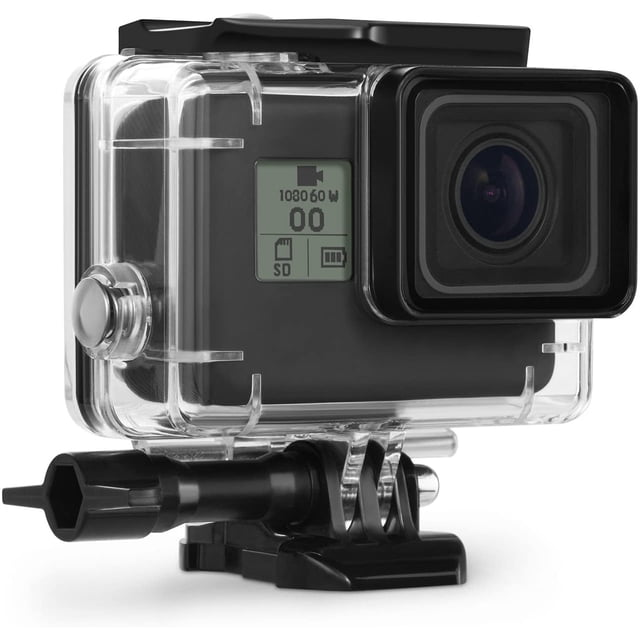 EcoNesxp Accessories Shell Protective Case Diving Protective Case Black GoPro Hero 6 Accessories Shell Protective Case Diving Protective Case