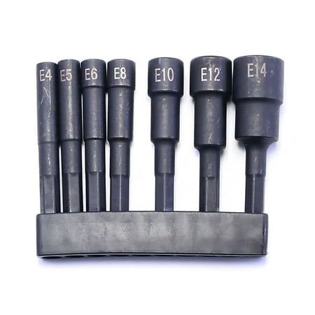 

BCLONG Torx Screwdriver Sleeve Impact Socket Hex Shank Socket Wrench Screwdriver