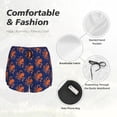 thumbnail image 4 of Balery Octopus Pantalones cortos deportivos para mujer con forro y dos bolsillos, elásticos, para entrenamiento, gimnasio, yoga-Small, 4 of 7
