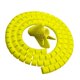 thumbnail image 4 of Tubo de envoltura de alambre en espiral Zulema 3,94 pulgadas 100 m amarillo, 4 of 6