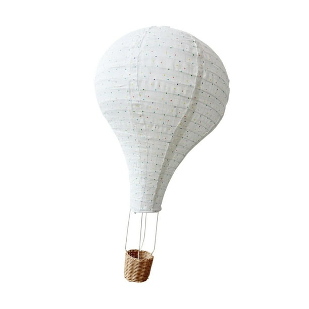 Globo aerostático colgante Strade Fareast Limited decorativo reutilizable para niños 38 cm x 55 cm