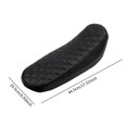 thumbnail image 3 of Cojín para asiento de motocicleta, cojín para bicicleta eléctrica, repuesto cómodo y confiable Negro, 3 of 9