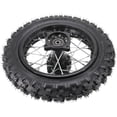 thumbnail image 2 of X-PRO 10" Rear Wheel Rim Tire 2.5-10 with 12mm Bearing Assembly for Dirt Bikes, 2 of 6