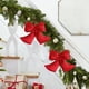 thumbnail image 1 of Decoración navideña, regalo, escena, lazo de terciopelo flocado, árbol de Navidad, suministros para fiestas, lazo de vestido, adornos para árbol de Navidad, 1 of 5