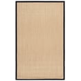 thumbnail image 3 of Safavieh Natural Fiber Jovana Solid Area Rug, Maize/Black, 5' x 8', 3 of 14