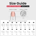 thumbnail image 4 of Soft Gel Oval Press-On Nails Kit, Reusable Fake Nails with Glue & Adhesive Tabs, 30PCS Salon-Quality Stick-On Nails for At-Home Manicure (Spring Kiss), 4 of 6