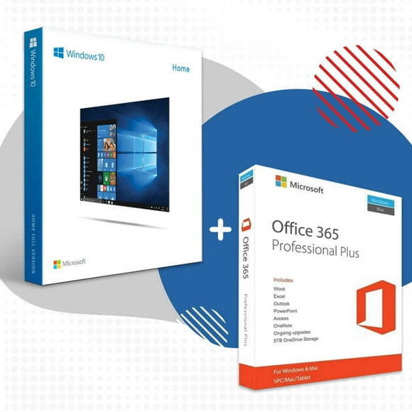Windows 10 Home with Office 365 Key Card