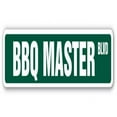 thumbnail image 1 of SignMission SS-BBQ MASTER 18 in. BBQ Master Street Childrens Name Room Sign, 1 of 4