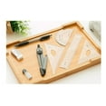 thumbnail image 6 of 8 pcs Math Tool Set Geometry School Compass Ruler Triangle Protractor Eraser, 6 of 7