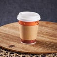 thumbnail image 6 of Karat 8 oz Paper Hot Cups, 80mm Coffee Cups, 1,000 Count, 6 of 9