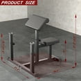 thumbnail image 3 of AOWINNOX Preacher Curl Bench, Bicep Curl Machine, Tricep Workout Equipment for Home Gym, 3 of 5