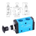 thumbnail image 4 of Valve, Practical Air Valve Convenient Breathable High Performance  For Pneumatic Components Machinery Parts For Industry, 4 of 8