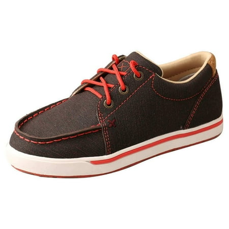 

Twisted X Boots Boys YCA0010 Kids Twisted X and Grenadine DuraTWX Kicks Shoe 13 Black