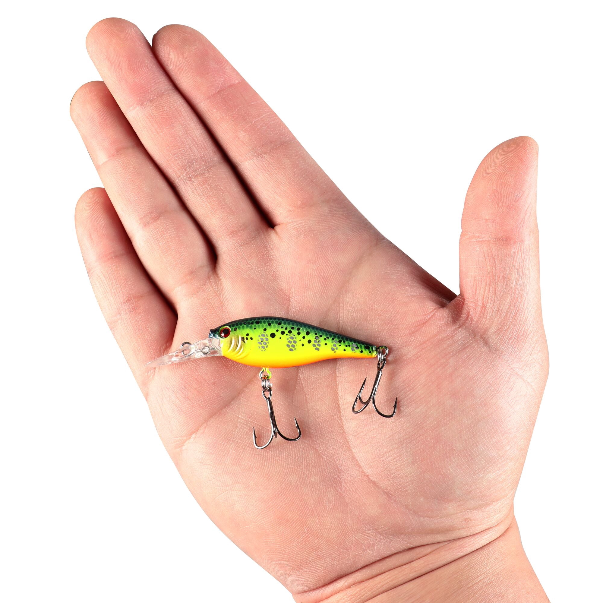 Berkley Flicker Shad®, 1.5 in, Crankbaits, Crazy Steel (1 Count)