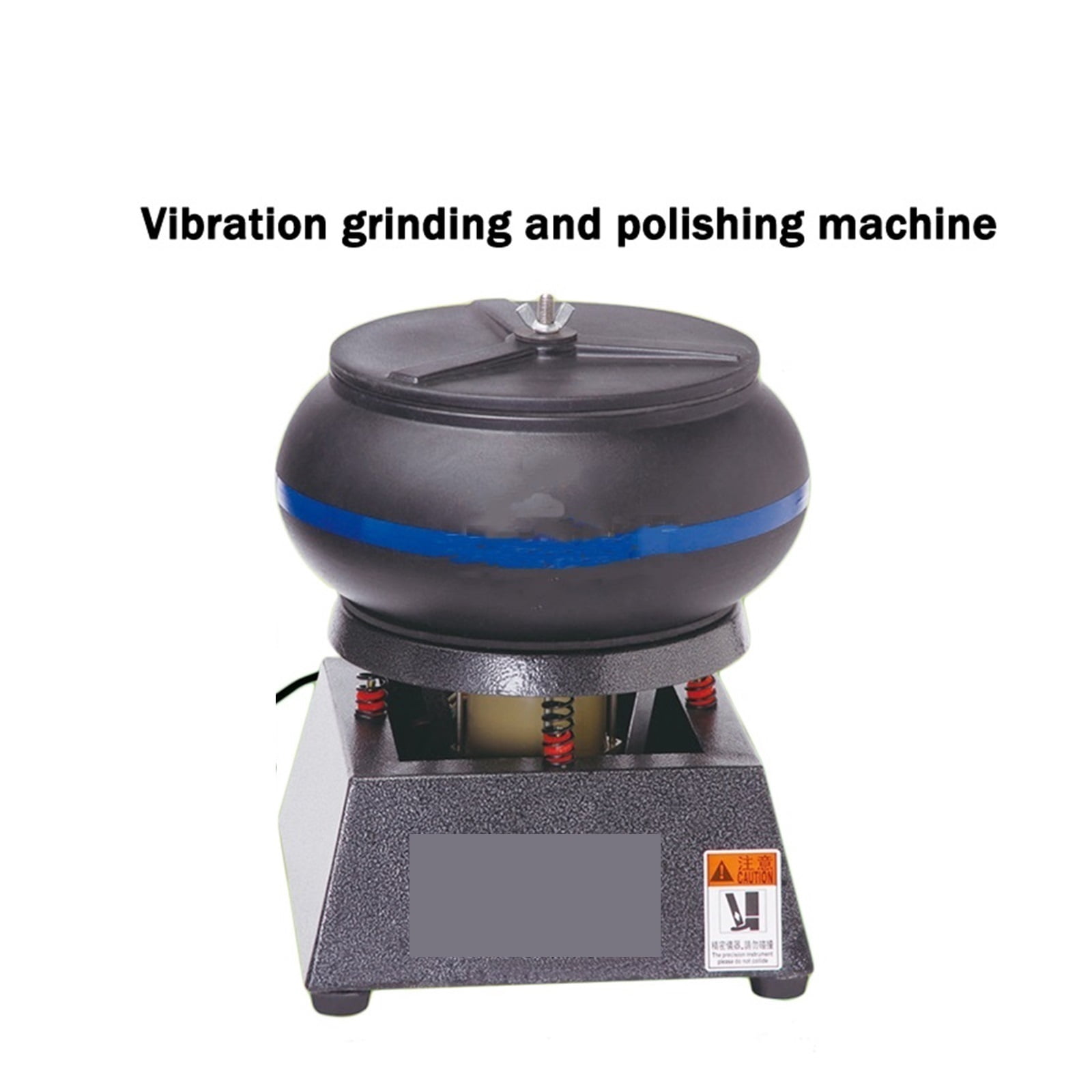 Vibrat Grinding And Polishing Machine, 12 Inch Metal Jade Jar Polishing Machine, Tumbler Jewelry Finisher Lapidary ,Powerhouse Performance