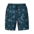 thumbnail image 4 of Lsque Mens Swim Trunks Rose Flowers Pattern - Bathing Suit Compression Liner - Beach Swim Shorts Swimwear - (S-3XL) - Stretch Quick Dry -XX-Large, 4 of 9